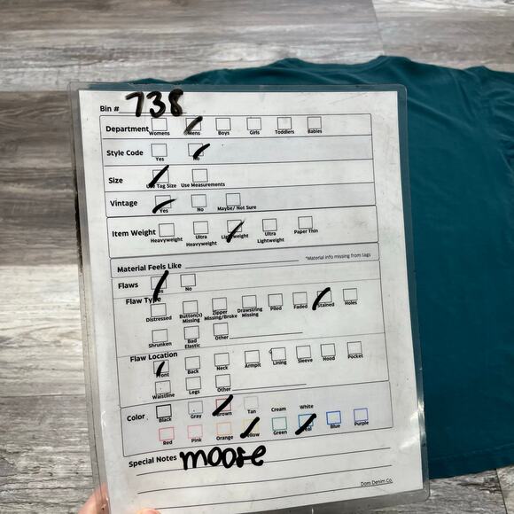 Vintage Sherry Alaska Moose Head Teal Brown Mens L Destination Graphic Retro Tee - Picture 8 of 8